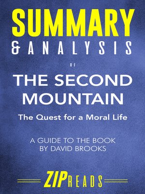 cover image of Summary & Analysis of the Second Mountain